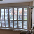 clear view wood window shutters plantation window shutters